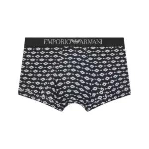 매장정품 EMPORIO ARMANI UNDERWEAR 엠포리오 아르마니 언더웨어 로고 밴딩 패턴드 드로즈 0814112003 1267