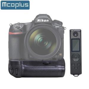 Nikon D850 DSLR 카메라용 2.4G 리모콘이 포함된 Mcoplus MB-D18 수직 배터리 그립