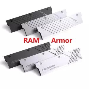 FREEZEMOD PC 케이스 컴퓨터용 알루미늄 합금 라디에이터 DDR5 RAM 방열판 메모리 조끼 워터 쿨러 2 개