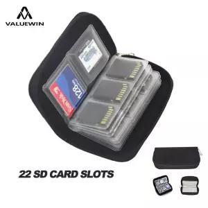 범용 메모리 카드 수집 가방 22 슬롯 CF/SD/Micro SD/SDHC 게임용 카메라 케이스 홀더 박스