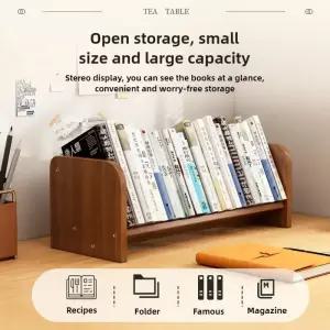 데스크탑 책장 수납 선반 학생용 책상 작은 책꽂이 침실 간단한