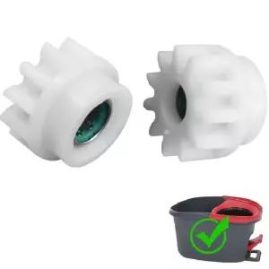 O-Cedar Easywring RinseClean 용 Vileda 2pcs 걸레 페달 빗자루 기어 교체 베어링 버킷 스프로킷