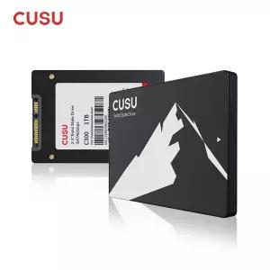 CUSU SSD 1TB 512GB SATA3 하드 드라이브 노트북 데스크탑용 솔리드 스테이트 디스크