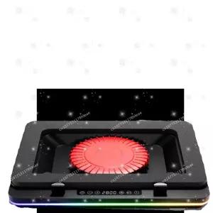 14CM 팬이 장착된 GT600 공기압식 노트북 쿨러 18인치 방진 베이스 스탠드 지원