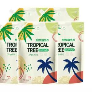 유한/ 주방세제 트로피칼 1.2kg 10개입(한정특가)