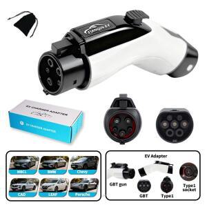 GBT to Type1 EV 어댑터 전기차 충전기 커넥터 16A/32A Type1/J1772