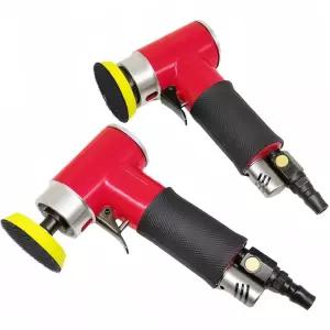 미니 에어 샌딩기 원형 그라인더 사포 소형 연마기 자동차 정비 광택 작업용