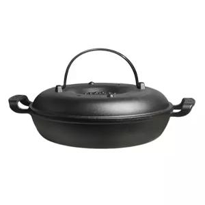 직화구이 무쇠 냄비 찜기 직화솥 찌는 주물 구이팬 가정용 솥