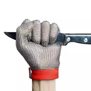 금속 체인 장갑 철망장갑 와이어 스틸 글러브 절단기 쇠그물 스테인리스 철장갑
