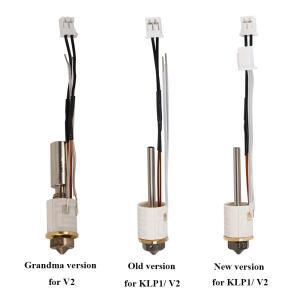 Mega Kingroon KLP1/KP3SPRO V2 핫 엔드 키트 기존 3D 프린터 부품 세라믹 히터 가열 튜브 서미스터 Heatbr