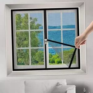 지퍼 방충망 탈부착 지퍼형 베란다 창문 방충망 간편 틈새 차단 반려동물