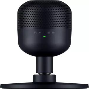 세이렌 V3 미니 USB 마이크 콘덴서 - 슈퍼카디오이드 픽업 패턴 LED 표시등이 있는 탭 투 뮤트 센서 쇼크