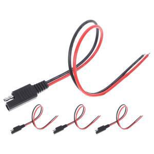 4Pcs Sae 커넥터 헤비 듀티 퀵 커넥트 절연 튜브 플러그 연장 케이블 자동차 태양집열판 전지 패널 Rv 해양