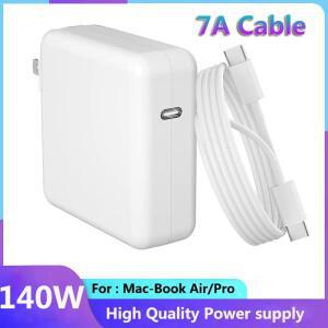 MacBook Pro 16/15/14/13인치 및 iPad Pro(2021-2018)용 140W USB-C 전원 어댑터: 2M 데이터 케이블이 포함
