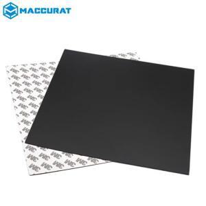 2Pcs 214/220/235mm 3D 프린터 열 핫 베드 스티커 좌표 인쇄 표면 블랙 플랫폼 필름용