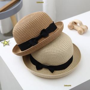 페도라 중절모 밀짚모자 챙 비치 볼러 해변 여성