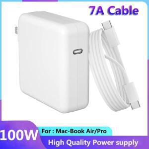 USB-C 전원 어댑터: 맥북 프로 13-16 인치, 에어 13 아이패드 2019-2021, 100W