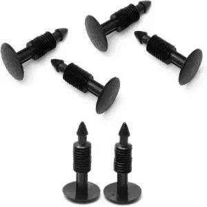 2004-08 F150 및 링컨 마크 LT 윈드실드 와이퍼 카울 통풍구 그릴 패널 후드 리테이너 클립 고정