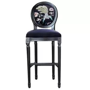 식탁 바 체어 가정용 높은 의자 홈바 원목 높은의자 북유럽