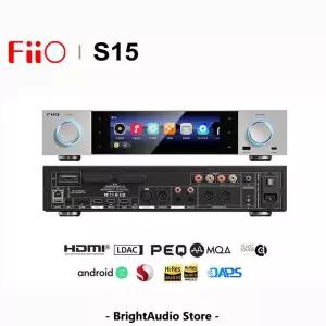 FiiO 데스크탑 고해상도 오디오 스트리머 DAC AMP 올인원 하이파이 솔루션, 안드로이드 12, 스냅드래곤 660