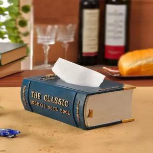 레트로 티슈 상자 냅킨 정리함 화장대 럭셔리 수납함 레스토랑