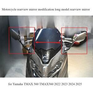 바이크 오토바이 백미러 개조 롱 모델 야마하 TMAX 560 2022 TMAX560에