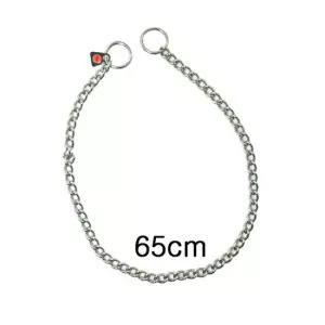 강아지 외출용품 HS목줄 스테인레스 65cm 체인 산책줄 강아지목줄 애견목줄 스텐목줄