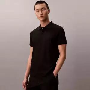 캘빈클라인 진 남성 클래식 인터록 폴로 티 4RF299G