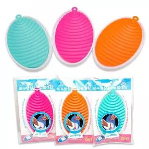 [에이치플러스몰]TBZ 빨래판 비누받침 색상랜덤 비누케이스 미니빨래판