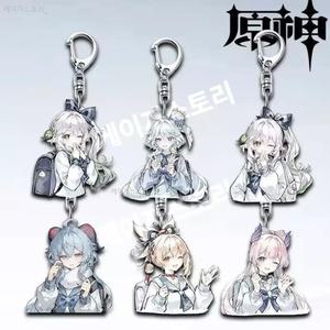 원신 학생 코스튬 동인 아크릴 키링 열쇠고리