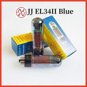 JJ EL34 블루 진공관 전자관 6CA7 6P3P 5881 KT66 6V6 KT77 하이파이 오디오 튜브 밸브 앰프 교체용