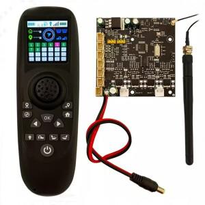 1세트 TXG4 1.54 인치 컬러 스크린 디스플레이 한 손으로 원격 컨트롤러 6-12V 수신기 보드 GPS 제어 500M