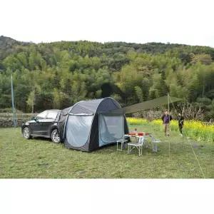 차박 도킹 차량용 텐트 야외 SUV 자동차 후면 확장 캐노피 스스로 운전해서 여행 황무지 모기 방지 차양 트
