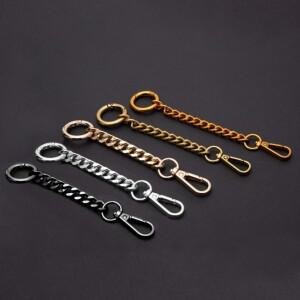 1PC 15cm 확장 가방 체인 숏 금속 지갑 스트랩 핸드백 핸들 교체 어깨