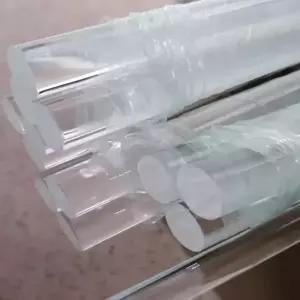 아크릴봉 명확한 투명한 플라스틱 PMMA 플렉시 유리 아크릴 막대기 단단한 둥근 각종 크기