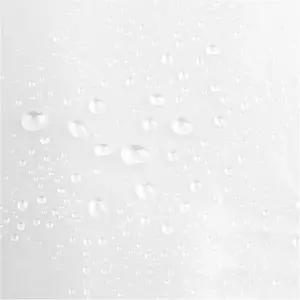 12개의 강화된 버튼홀이 있는 PEVA 방수 샤워 커튼 라이너 - 72인치 x 70인치 ？ 클리어