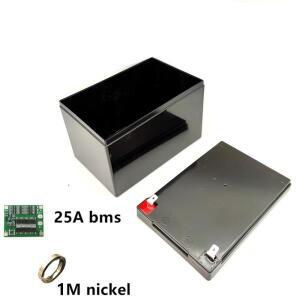 전기 분무기용 납산 배터리 케이스 교체 18650 홀더, UPS 태양집열판집열판 플라스틱 상자, HENGCHANG 직송