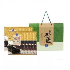 무조미 완도명가갓구워낸곱창재래김 선물세트 1호 명절 설날 설