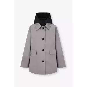 매장정품 VOV 보브 패딩 후드 본딩 하프 자켓 7156110003R 1293493