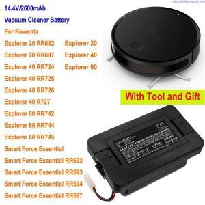 카메론 시노 배터리, 로웬타 익스플로러 20, 40, 60,RR692,RR693,RR694,RR697,RR682,RR687,R727,RR724 용,