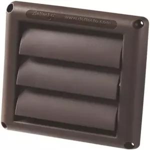 디플렉토 수퍼-벤트 루버 후드 6인치 브라운