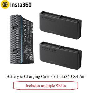 NEW Insta360 호환용 호환용 X4 Air  배터리 및 고속 충전 허브 2010mAh 전원 액세서리 Insta 360 호환용
