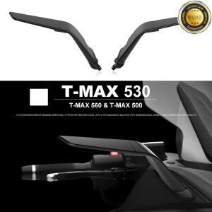 Yamaha T-MAX 500 04-12 12-19 2020 오토바이 스텔스 미러 스포츠 윈드 윙 조정 가능한 측면 후방카메라보