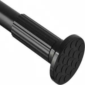 ZOCONE 텐션 커튼봉 51-168인치 4.25-14피트 파티오 창문용 드릴링 없는 엑스트라 롱 아웃도어 욕실용