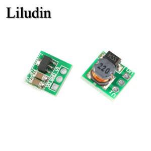 2PCS 0.9-5V ~ 5V DC-DC 스텝 업 전원 공급 장치 모듈 전압 부스트 컨버터 보드 1.5V 3V 3.3V 4.2V