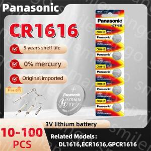 파나소닉 호환 시계 CR 1616 배터리용  코인 셀, 3V 리튬 단추 5021LC L28