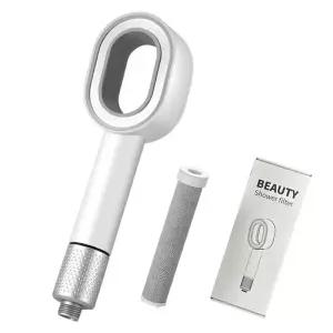 고압 절수 필터 샤워기 (경수 필터링 염소 제거) - 욕실용품