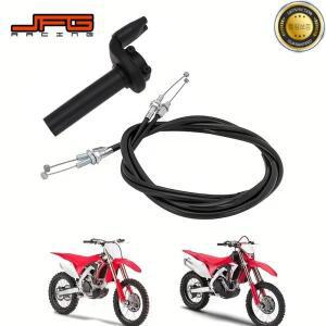 오토바이 핸들 바 트위스터 스로틀 튜브 풀 푸시 케이블 FCR 혼다 CRF250R RMZ250 KX250F