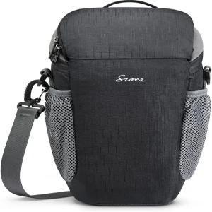 니콘 캐논 소니와 호환되는 사진작가용 S-ZONE 카메라 가방 DSLR/SLR 방수 케이스 홀스터