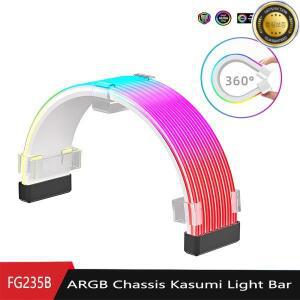 PC 전원 공급 장치용 ARGB 동기화 보드 24핀 GPU 그래픽 카드 8핀 케이블 및 섀시 조명 네온 LED 스트립